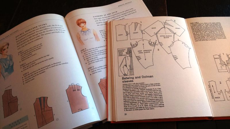 Is It Worth Making Your Own Sewing Patterns: Image of sewing pattern drafting illustrations