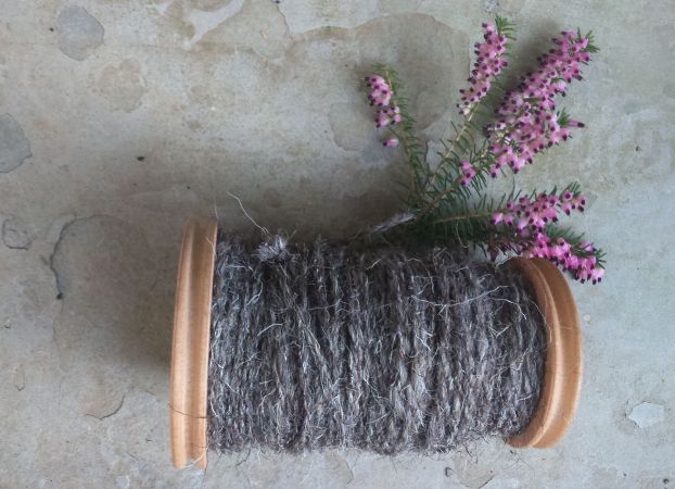 Handspun herdwick yarn