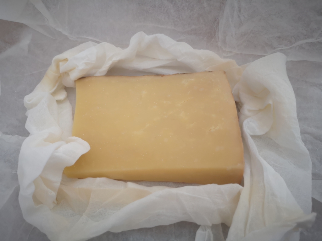 Traditional Food Storage - Fridge Freezer Free - Cheddar Gorge cheddar - an aged mature cheddar. Keep it out of the fridge.