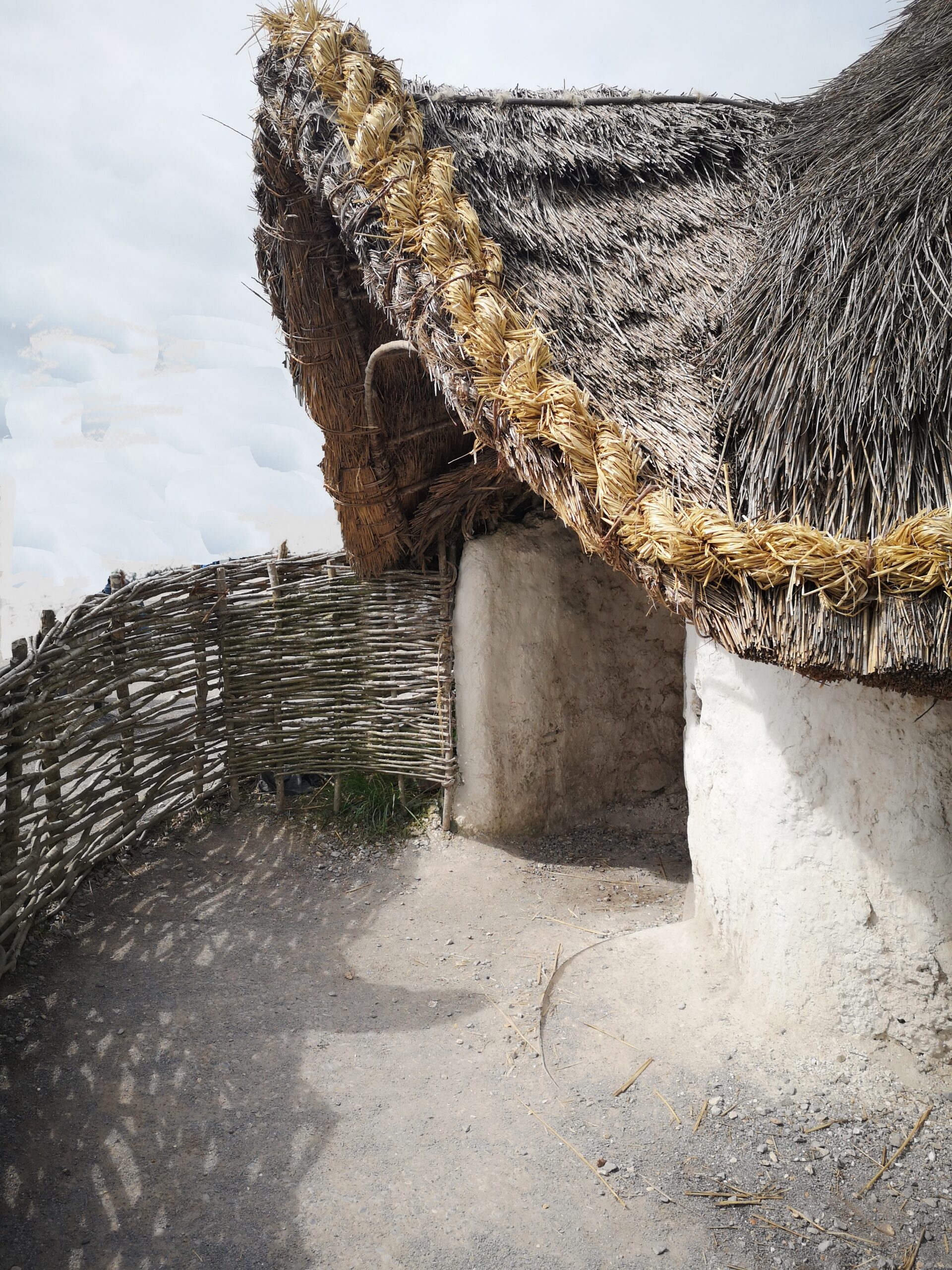 Roundhouse on hillfort